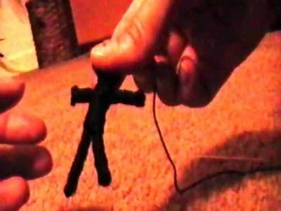 STEP 8 How to make a Kamibashi string doll or voodoo doll