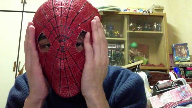 The Amazing Spiderman mask replica