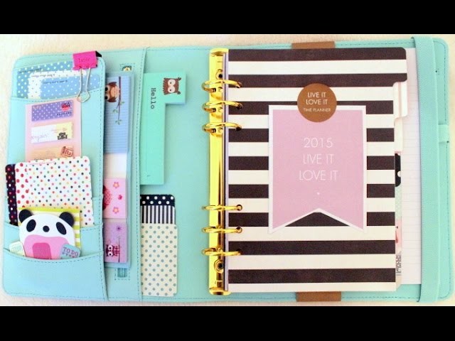 Unboxing and customising my kikki.K Planner