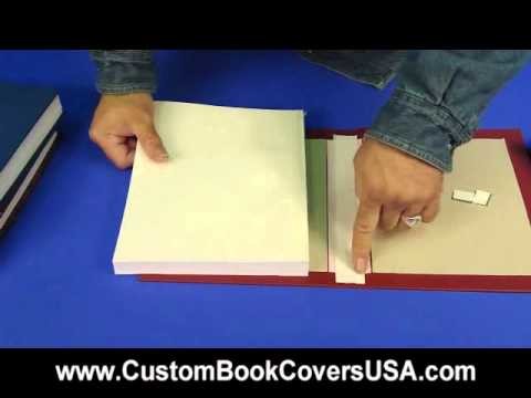 Video 7: Attaching Book Block to our Covers