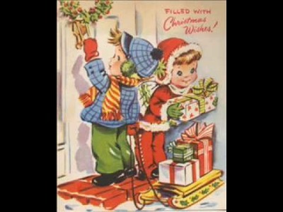 Vintage Greeting Card Images Christmas Vol 2