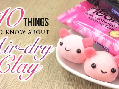 10 Things You Must Know About Air-dry Clay