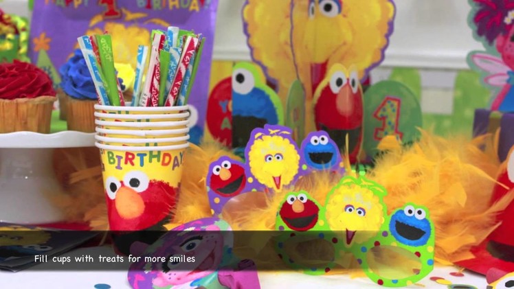 Elmo's First Birthday Party Supplies
