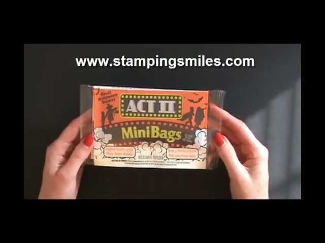 Handmade Halloween envelope with new background and Stampin' Up! Tricky Treats