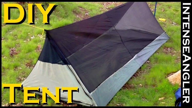 Homemade Ultra Lightweight Bivy Tent For Backpacking