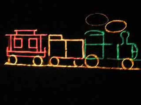 How to build a christmas light  train