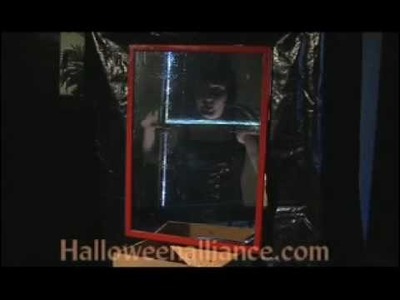 How to Build a Haunted Two Way Mirror for Halloween