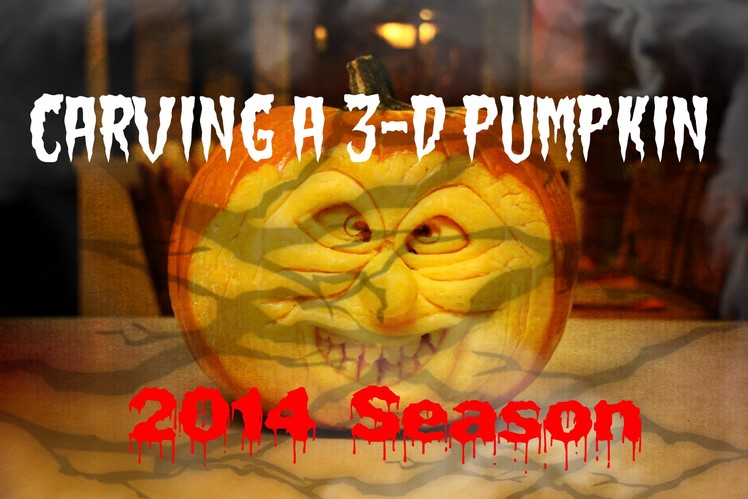 How To Carve A 3-D Pumpkin