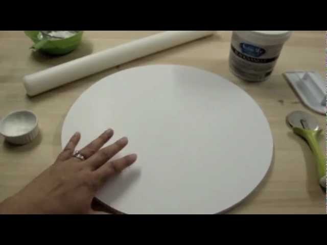 How To Cover A Cake Board With Fondant: The Krazy Kool Cakes Way!