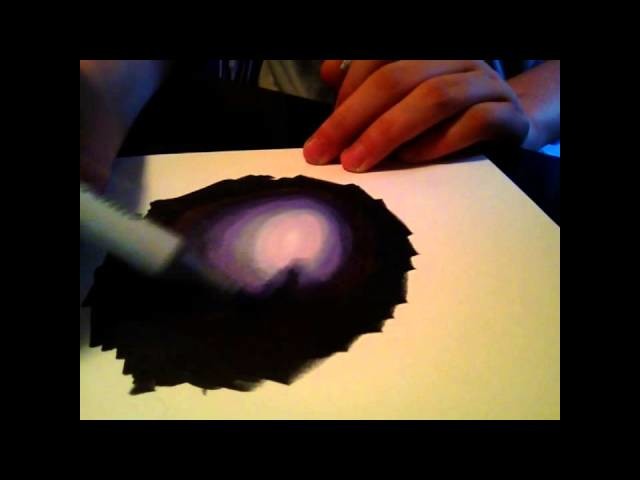 How to Draw Galaxies with copics!!!