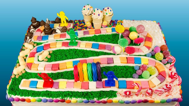 How to Make a Candyland Cake from Cookies Cupcakes and Cardio