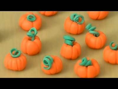 How to Make a Fondant Pumpkin by Cookies Cupcakes and Cardio