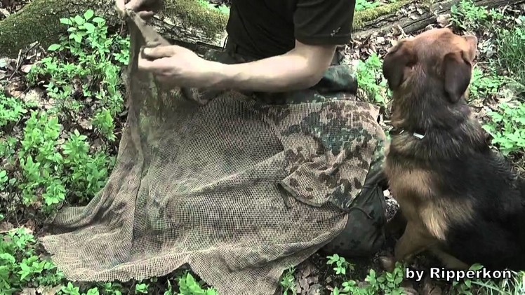How to make a Ghillie Cape