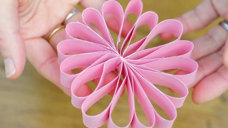 How to make a hanging paper Decoration
