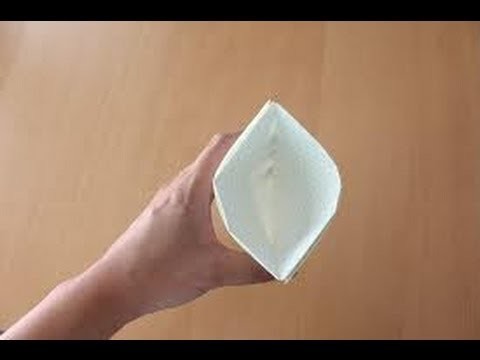 How To Make A Paper Cup That Holds Water (HD)