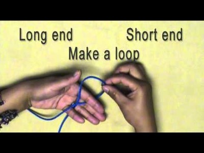 How to make a Simple Slip Knot