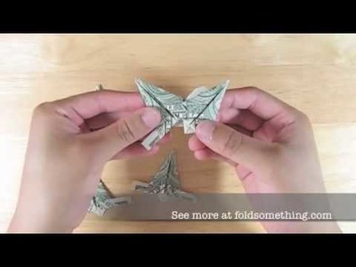 How to make an origami modular dollar star - 5 or 6 points