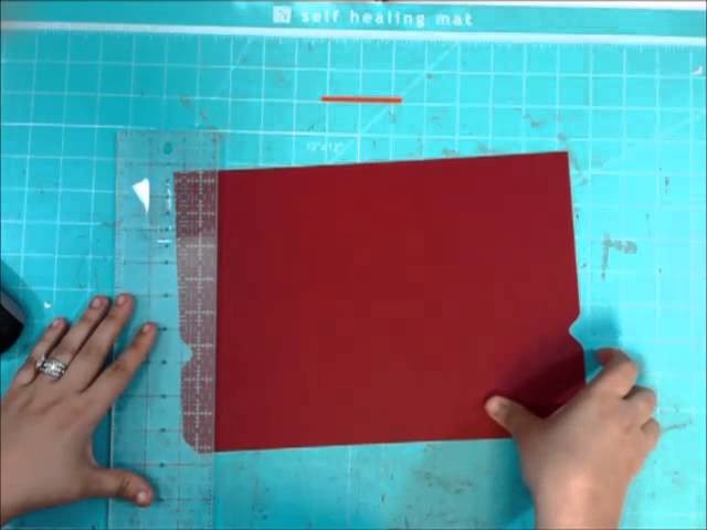 How to make File Folders with the We R Memory Keepers Punch Board