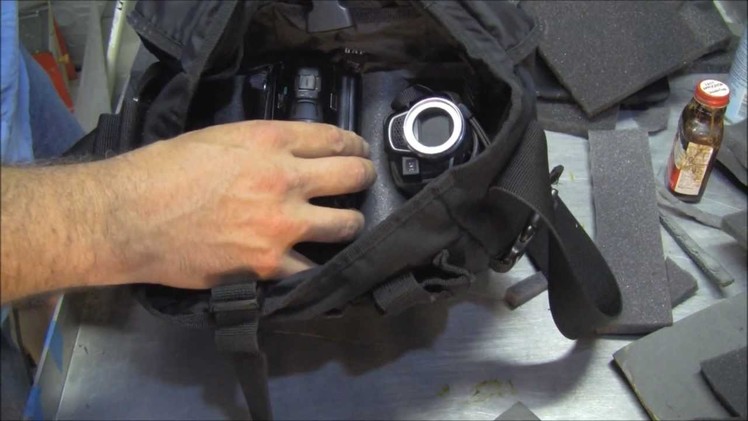 How to Make Your Own Camera Bag Insert! Easy. 