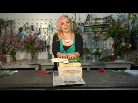 How to Press Flowers: Roses : Floral Tips & Ideas