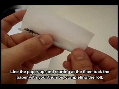 How to roll a joint backwards, perfectly