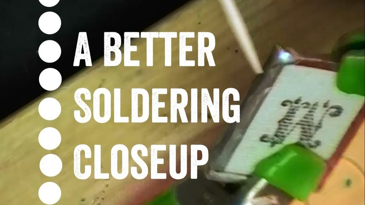 How to Solder Glass Jewelry Closeup