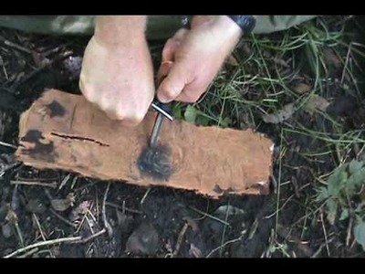 How to use a Firesteel