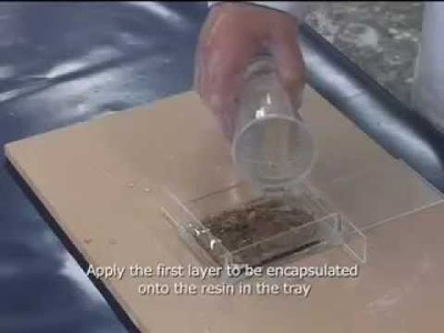 How to use clear casting resin for encapsulations and casting