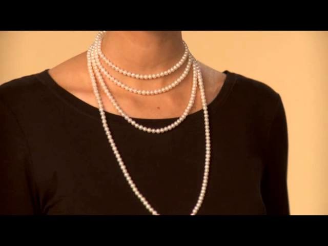 How to Wear Your 80" Pearl Endless Necklace