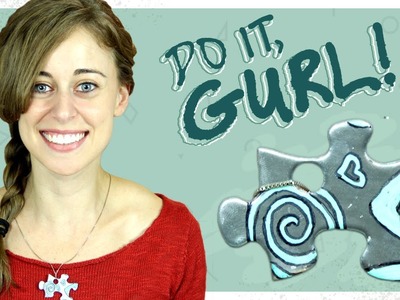 Jigsaw Puzzle BFF Necklace - Do It, Gurl