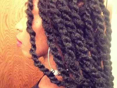 Kinky Twists: Tutorial & Review on Natural Hair
