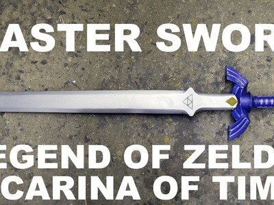 Making the Master Sword from The Legend of Zelda