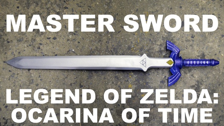 Making the Master Sword from The Legend of Zelda