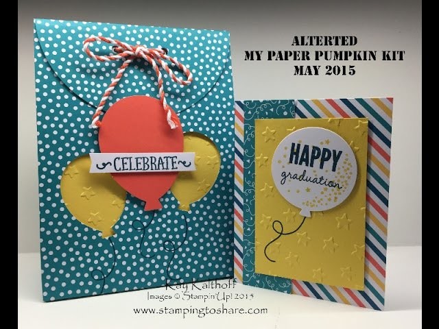 May 2015 Altered Paper Pumpkin Project