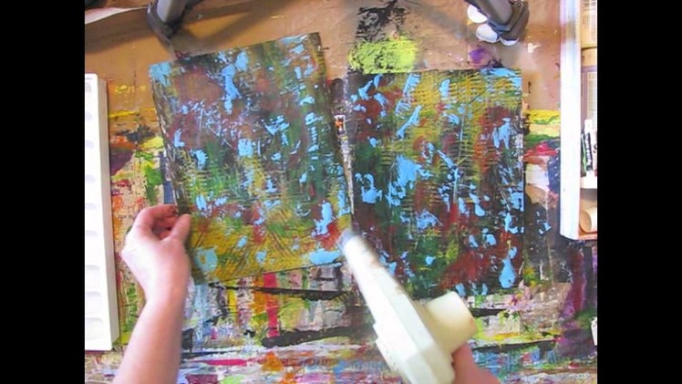 Painted Paper Process