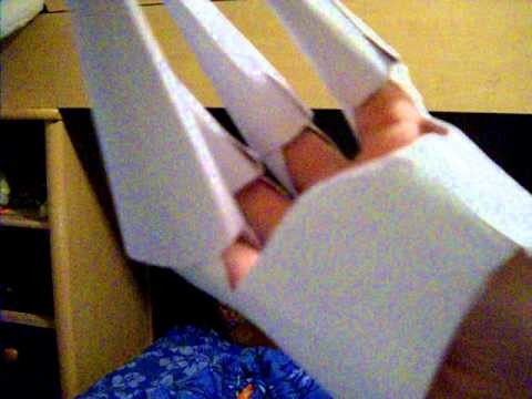 Paper gloves equipt with claws