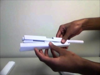 Paper USP Pistol slide mechanism