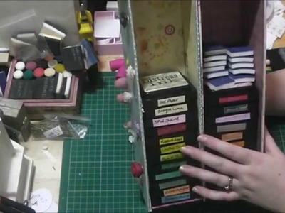 Part Two Tutorial - How to make a Storage Tower for you Distress Inks