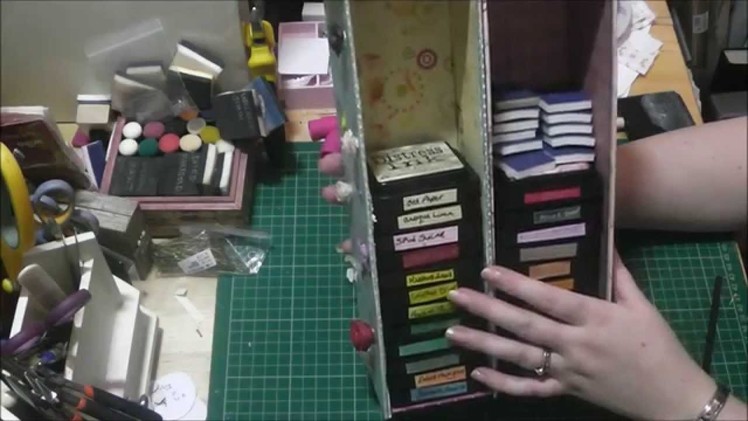 Part Two Tutorial - How to make a Storage Tower for you Distress Inks