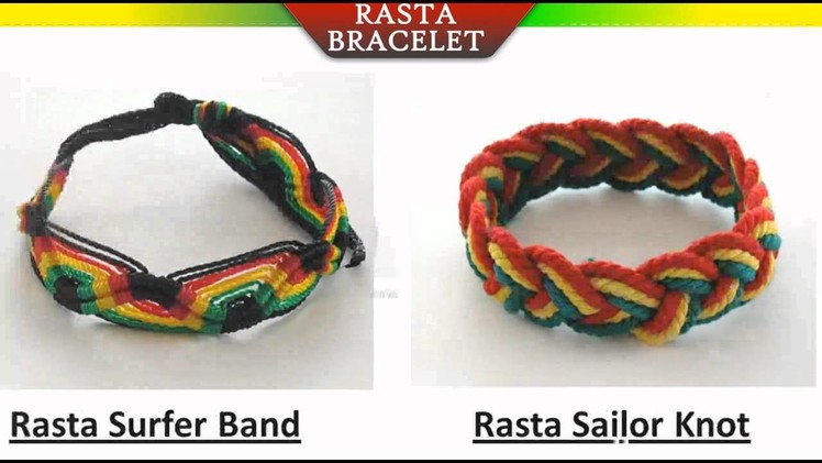 Rasta Friendship Rope Bracelet
