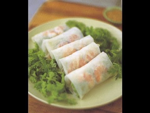 Recipe - Vietnamese Rice Paper Rolls