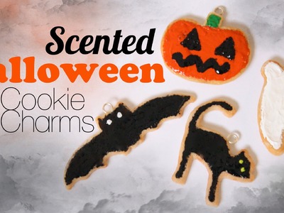 Scented Halloween Cookie Charms ( Polymer Clay )