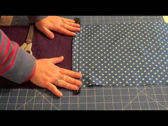 Sewing a Cushion Part 2 (zip and finish)