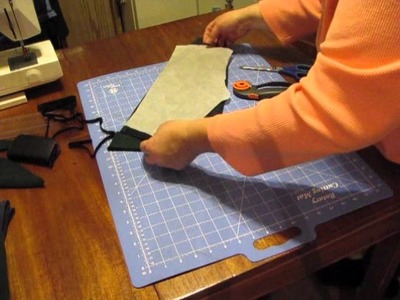 Sewing kids Sweat Pants from Adult Sweat Shirt how to 1