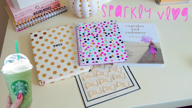 Sparkly Vlog - Fall Decorating, Shopping At Target, New Kate Spade Planner & Pumpkins