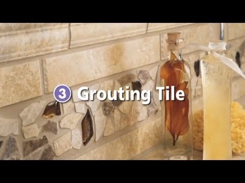 Step 3 - How to Grout Your Tile or Stone