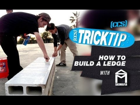 Trick Tip | How To Build A Ledge With Jimmy Cao And Sk8Mafia