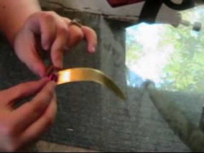 TUTORIAL: How to make a brass Sailor Moon tiara for cosplay