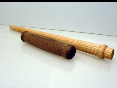 Woodturning Magic wand with a hollow handle