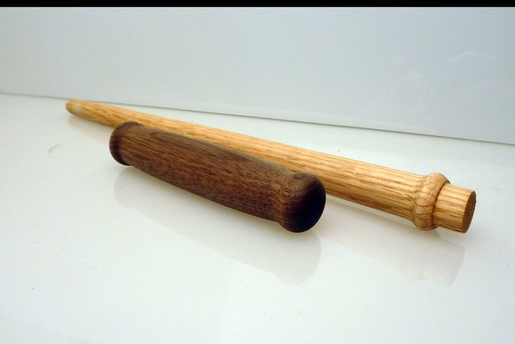 Woodturning Magic wand with a hollow handle